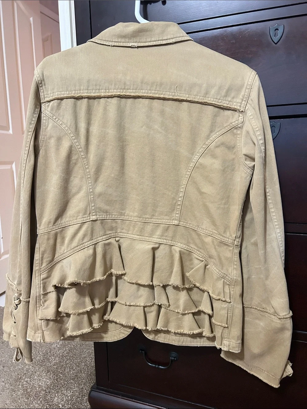 Free People ruffle jacket - Picture 10 of 12